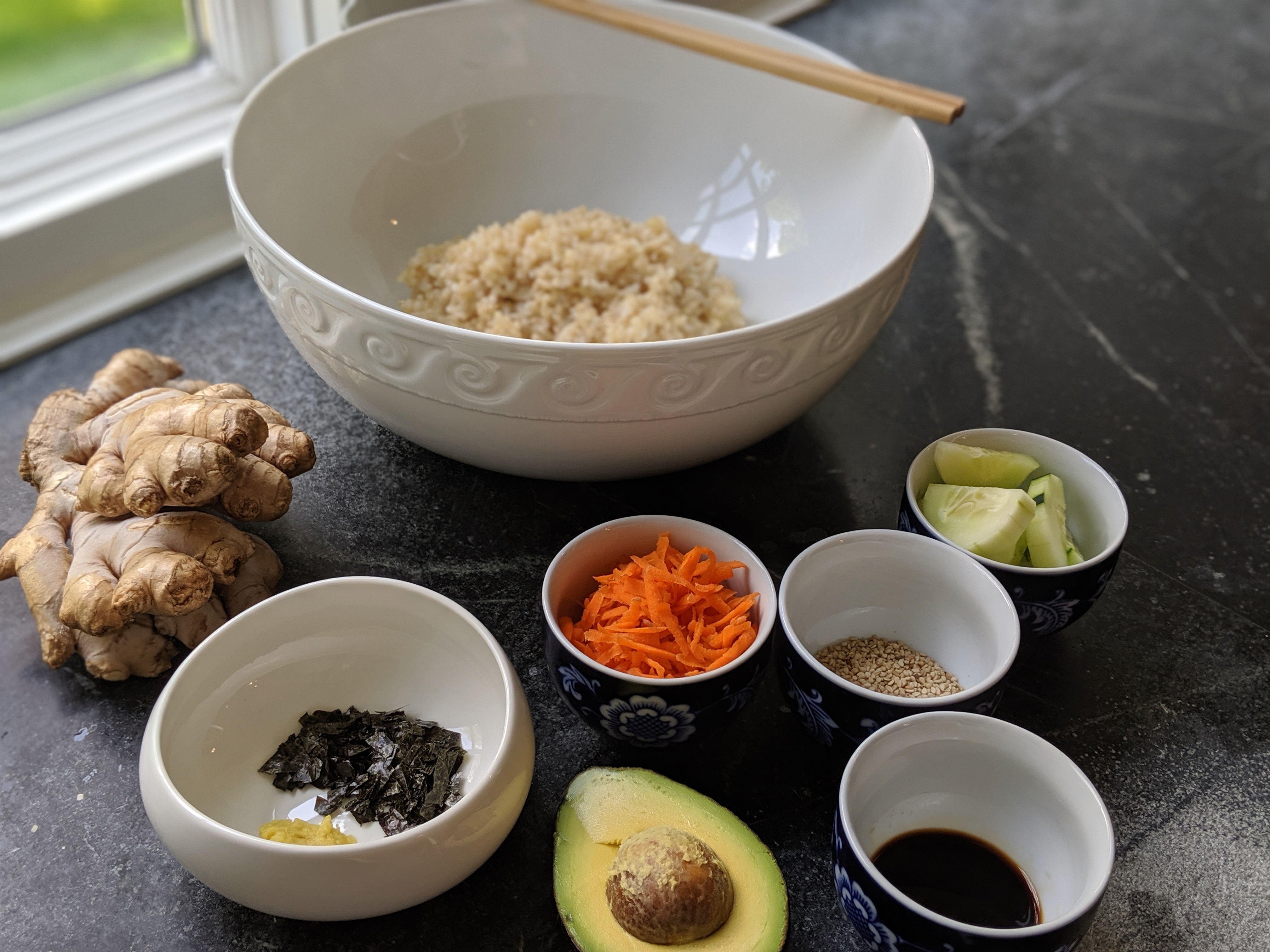 Sushi Bowl vegano