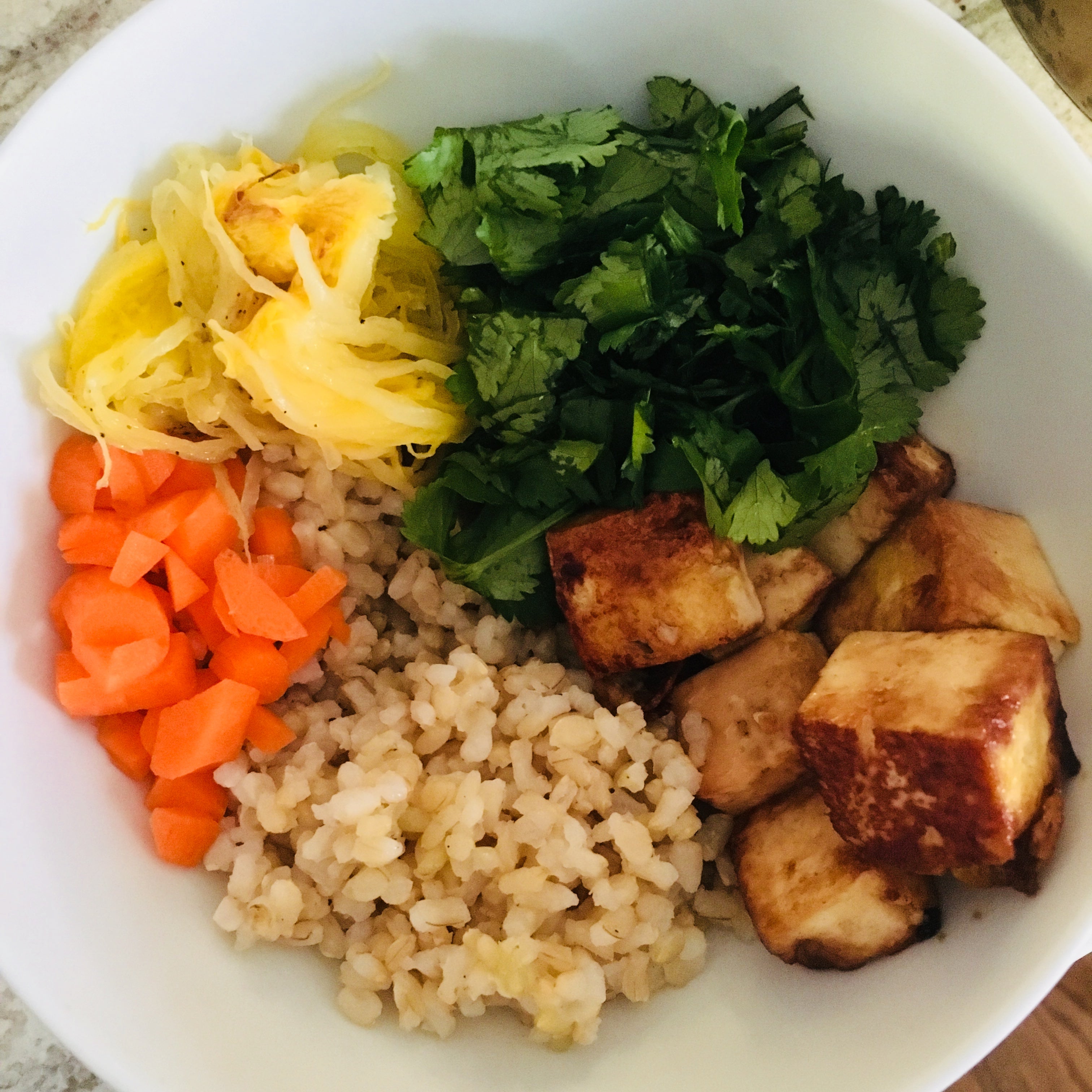 Buddha Bowl de Arroz y Tofu