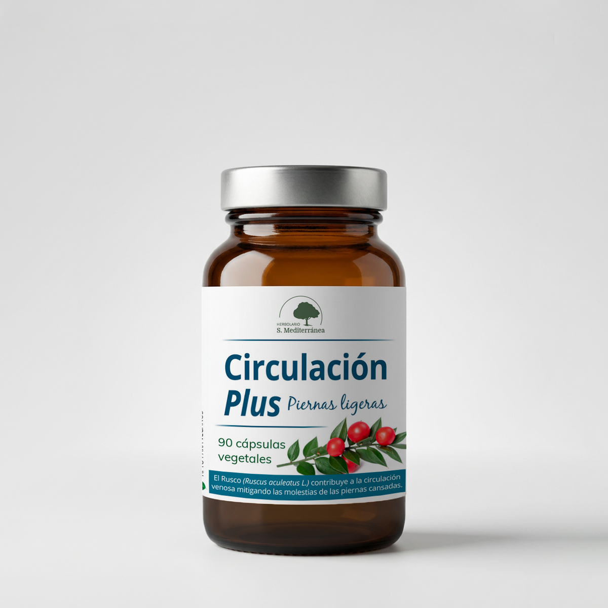Circulación Plus Piernas Ligeras, 90 cápsulas | Salud Mediterránea