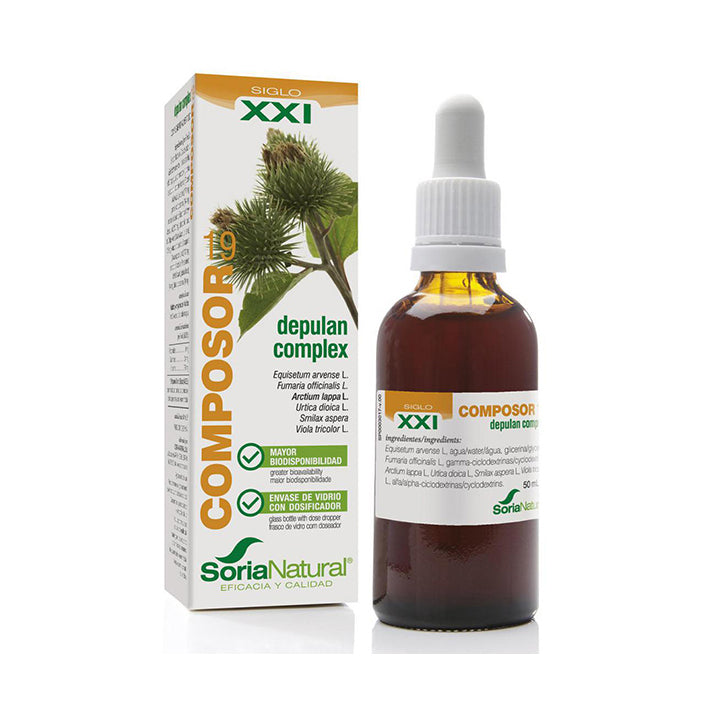 Composor 19. Depulan Complex Formula XXI - 50 ml. Soria Natural. Herbolario Salud Mediterránea
