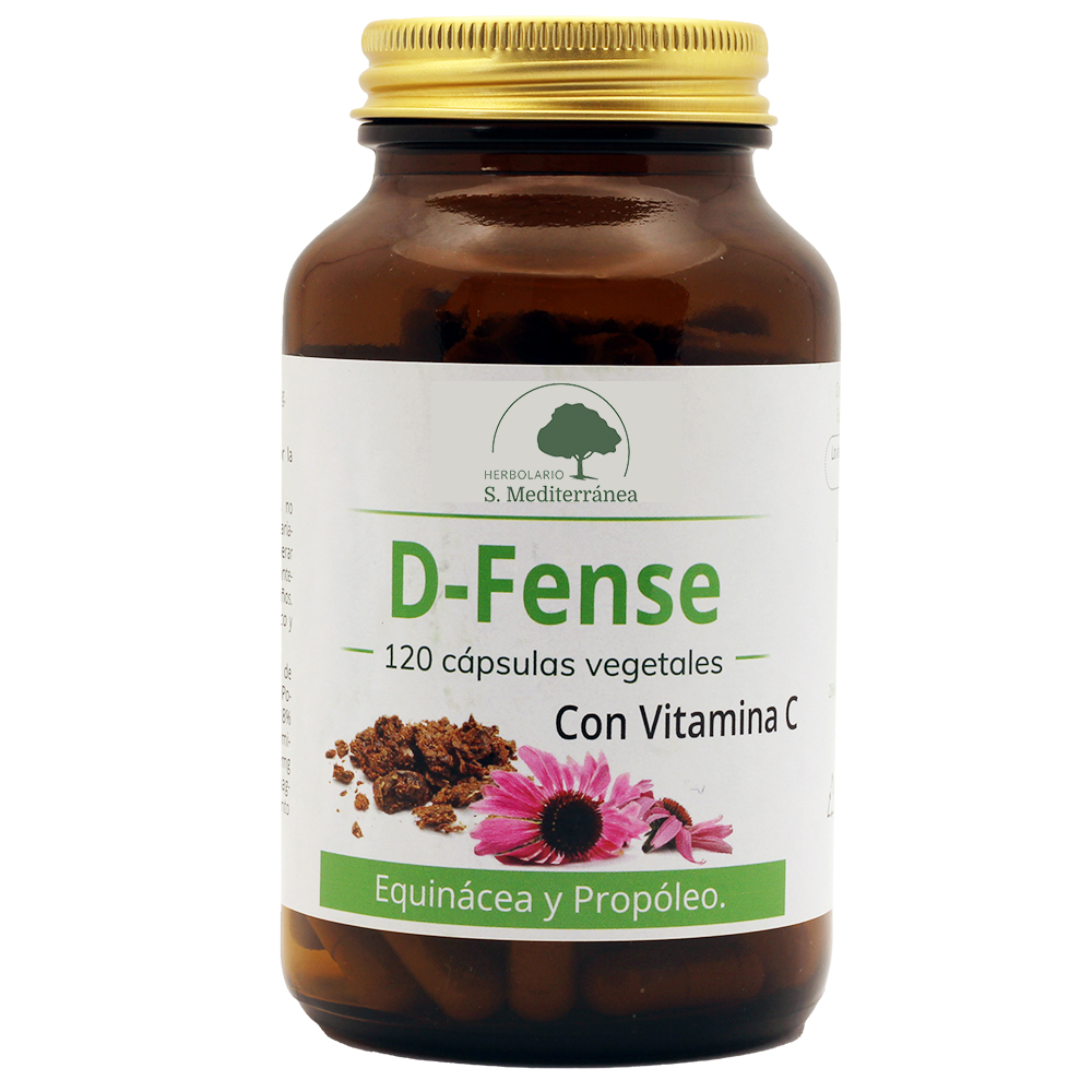 D-FENSE - 120 Capsulas Vegetales. Herbolario S. Mediterránea
