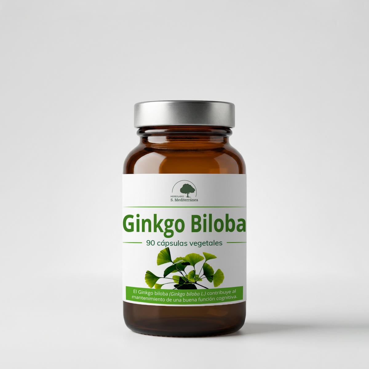 Ginkgo Biloba, 90 cápsulas vegetales | Salud Mediterránea
