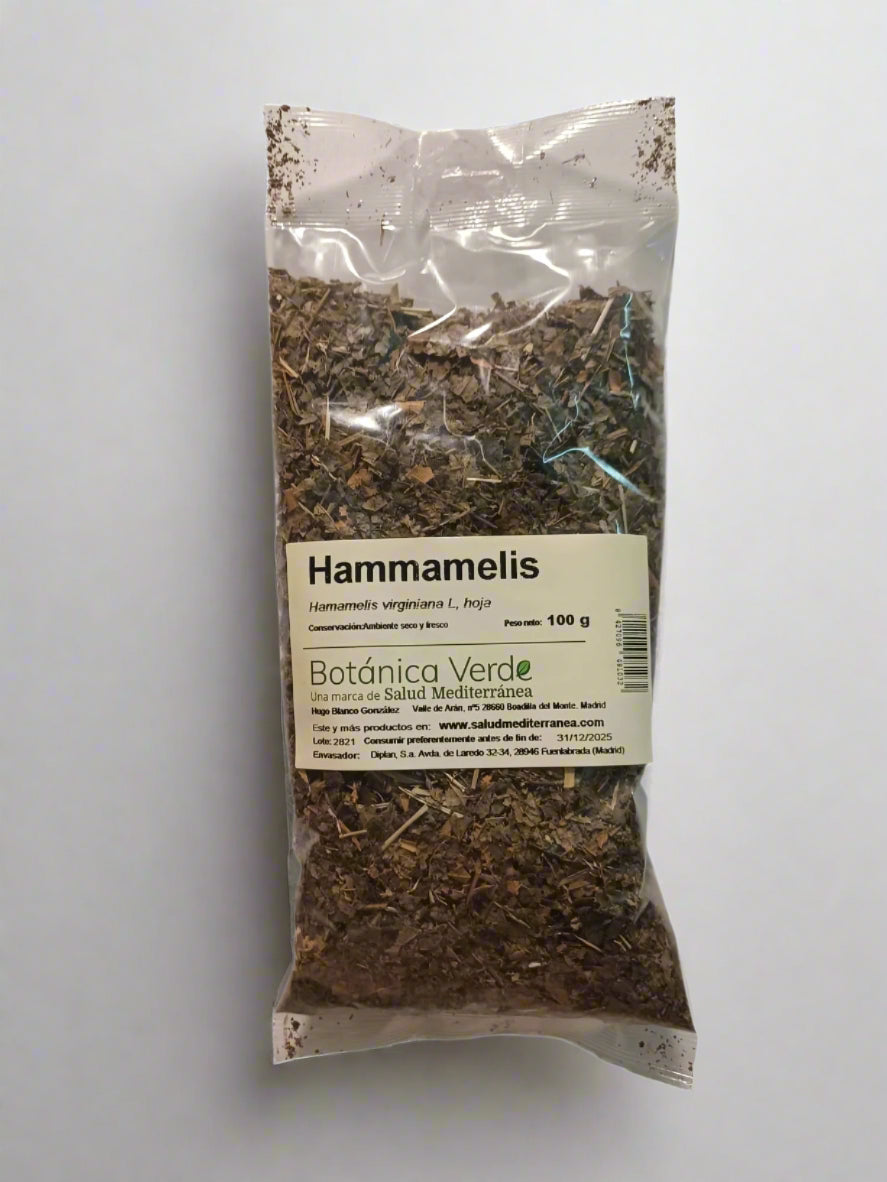 Hamamelis en hoja. Planta en bolsa - 100 gr. Botánica Verde