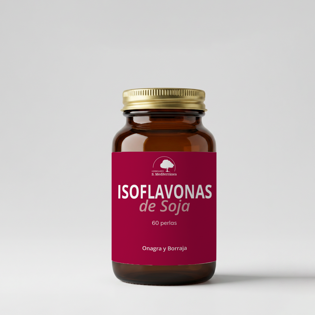 Isoflavonas de Soja, 60 perlas | Salud Mediterránea