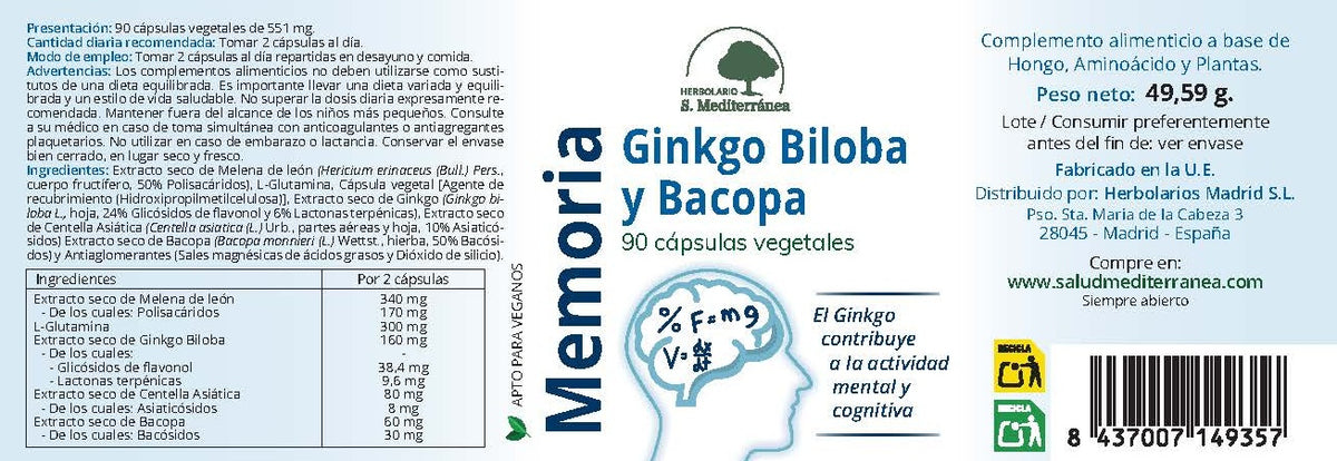 Etiqueta Memoria | Salud Mediterránea