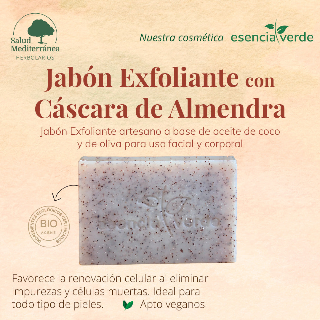 Jabón Exfoliante BIO - 240 gr. Esencia Verde