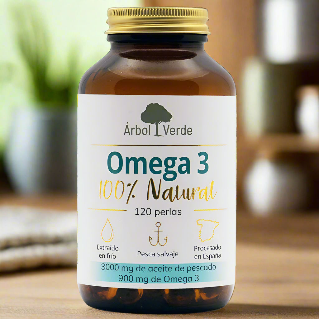 Omega 3 100% Natural - 120 perlas. Herbolario S. Mediterránea