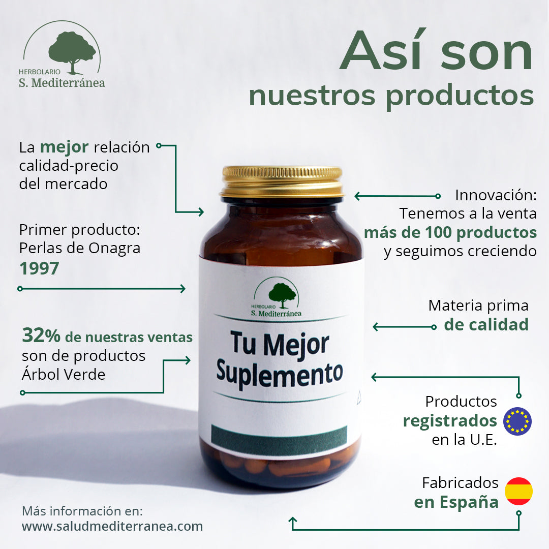 Vitamina C PureWay 500 mg com Bioflavonóides - 90 Cápsulas. Herbolario S. Mediterránea