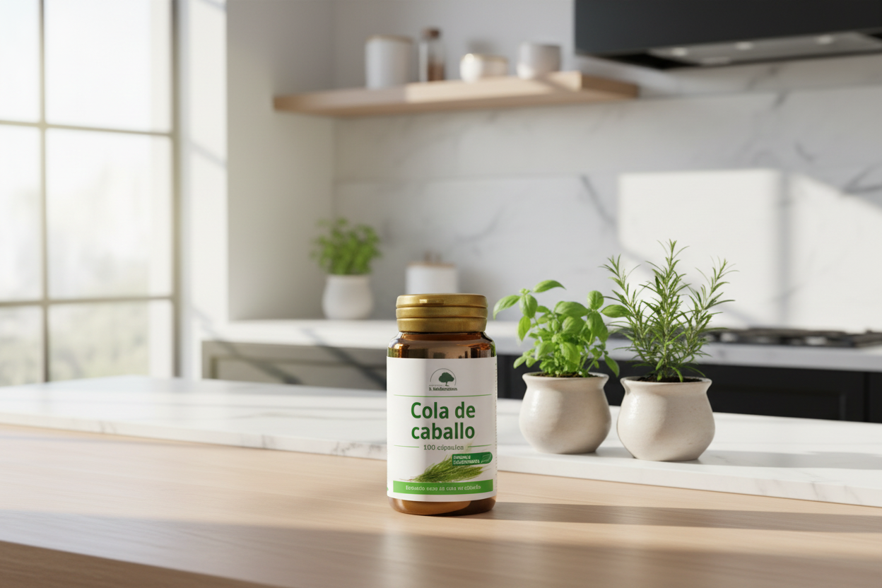 Cola de Caballo - 100 Cápsulas. Herbolario S. Mediterránea