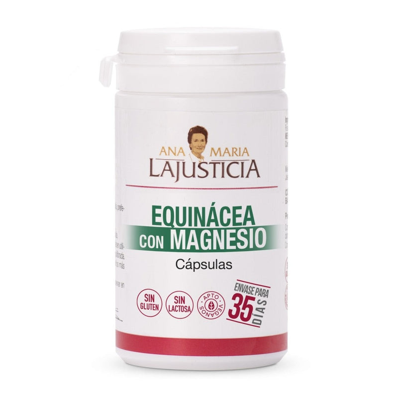 Equinacia con Magnesio - 70 Cápsulas. Ana Mª Lajusticia. Herbolario Salud Mediterranea