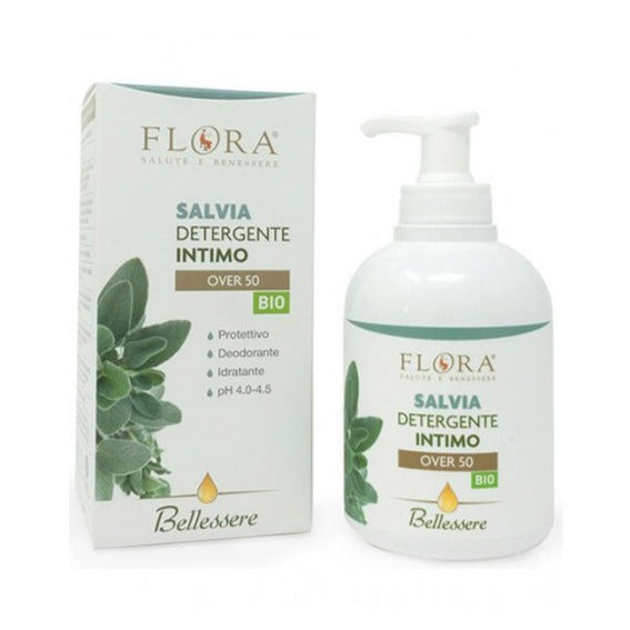 Gel Intimo Salvia Bio +50 - 250 ml. Flora. Herbolario Salud Mediterranea