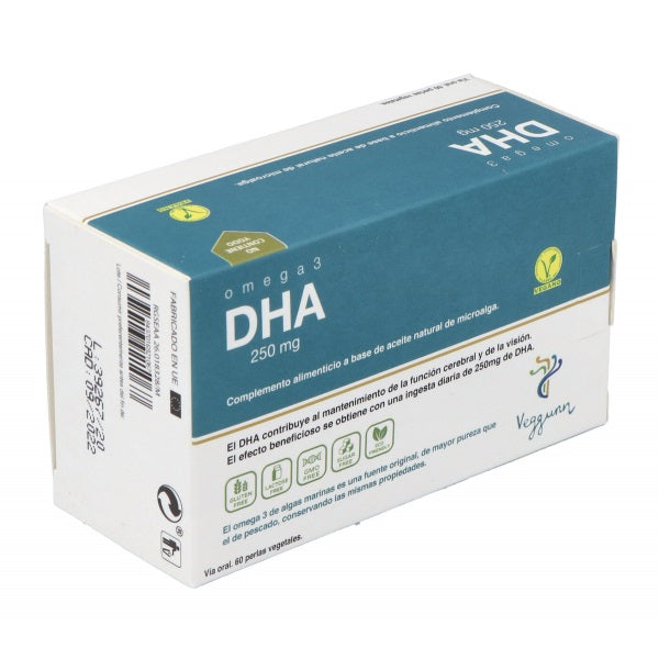DHA - 60 Perlas. Veggunn. Herbolario Salud Mediterranea