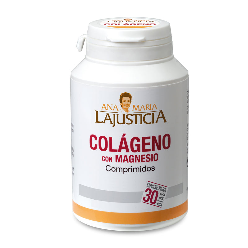 Colágeno con Magnesio - 180 comprimidos. Ana Mª Lajusticia. Herbolario Salud Mediterranea