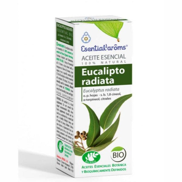 Aceite Esencial Eucalipto Radiata BIO - 10 ml. Esential'arôms. Herbolario Salud Mediterránea