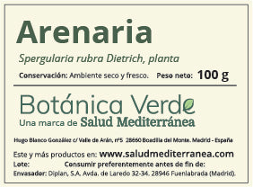 Arenaria. Plantas en bolsa - 100 gr. Botánica Verde