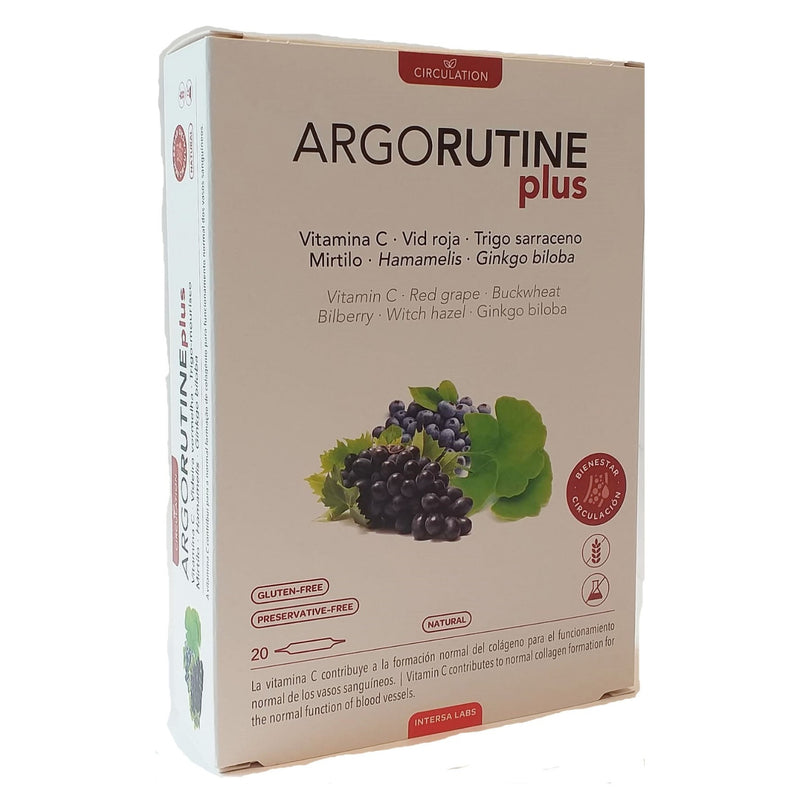 Bipole Argorutine Plus - 20 Ampollas. Dietéticos Intersa. Herbolario Salud Mediterránea
