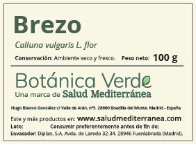 Brezo en flor. Planta en bolsa - 100 gr. Botánica Verde