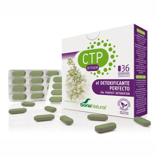 CTP Detoxor - 36 Comprimidos. Soria Natural. Herbolario Salud Mediterranea