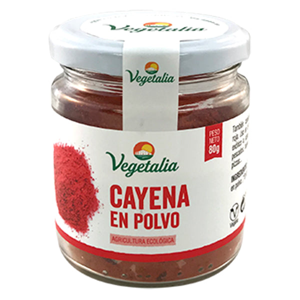 Cayena en Polvo - 80 g. Vegetalia