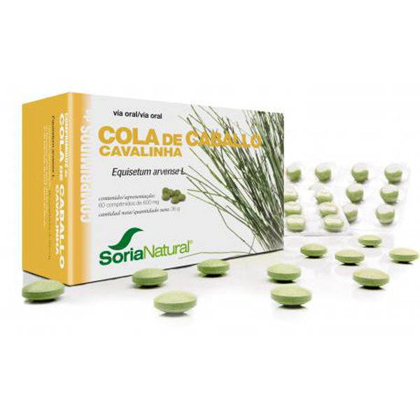Cola de Caballo - 60 Comprimidos. Soria Natural. Herbolario Salud Medirerranea