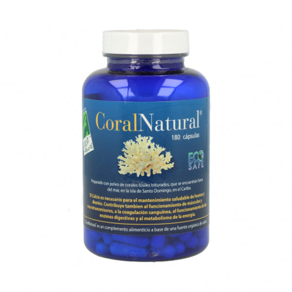 Coral Natural - 180 Cápsulas. 100% Natural. Herbolario Salud Mediterranea