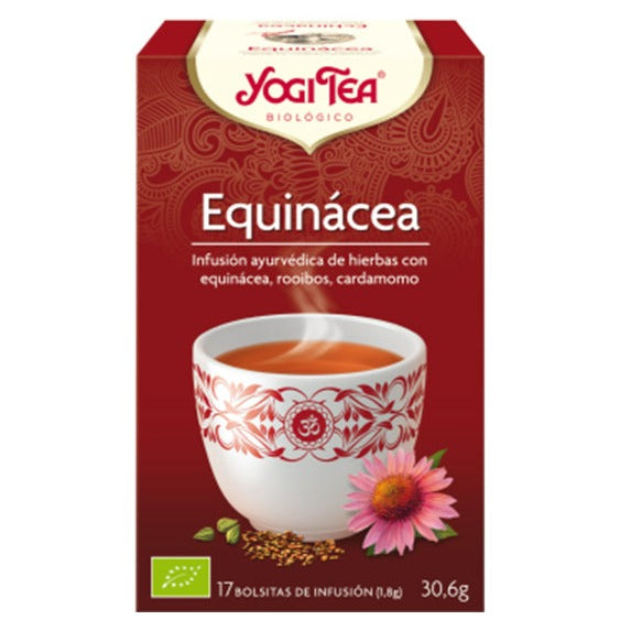 Equinácea - 17 Filtros. Yogi Tea. Herbolario Salud Mediterranea