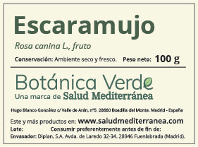 Escaramujo en fruto. Planta en bolsa - 100 gr. Botánica Verde