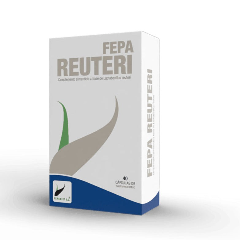 Fepa Reuteri - 40 Cápsulas. Fepadiet. Herbolario Salud Mediterranea