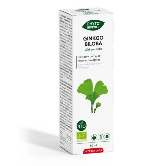 Phyto Biopole Ginkgo Biloba - 50 ml. Dietéticos Intersa. Herbolario Salud Mediterránea