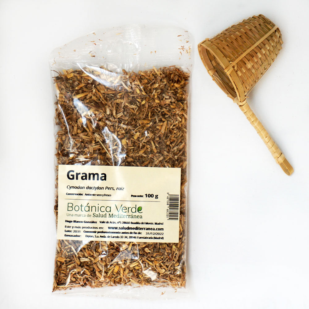 Grama en raíz. Planta en bolsa - 100 gr. Botánica Verde