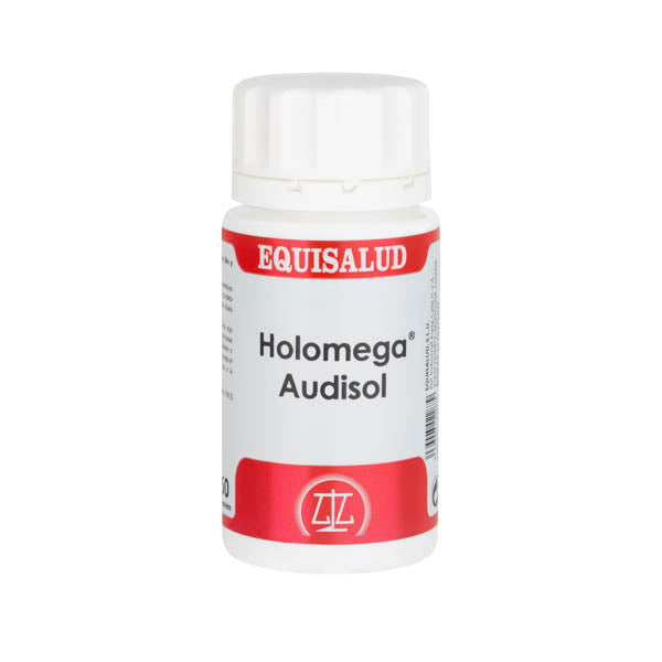 Holomega® Audisol - 50 Cápsulas. Equisalud. Herbolario Salud Mediterranea