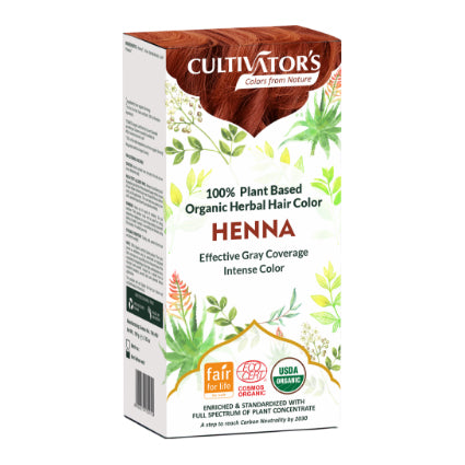 Tinte Ecológico - Henna. Cultivator´s. Herbolario Salud Mediterranea