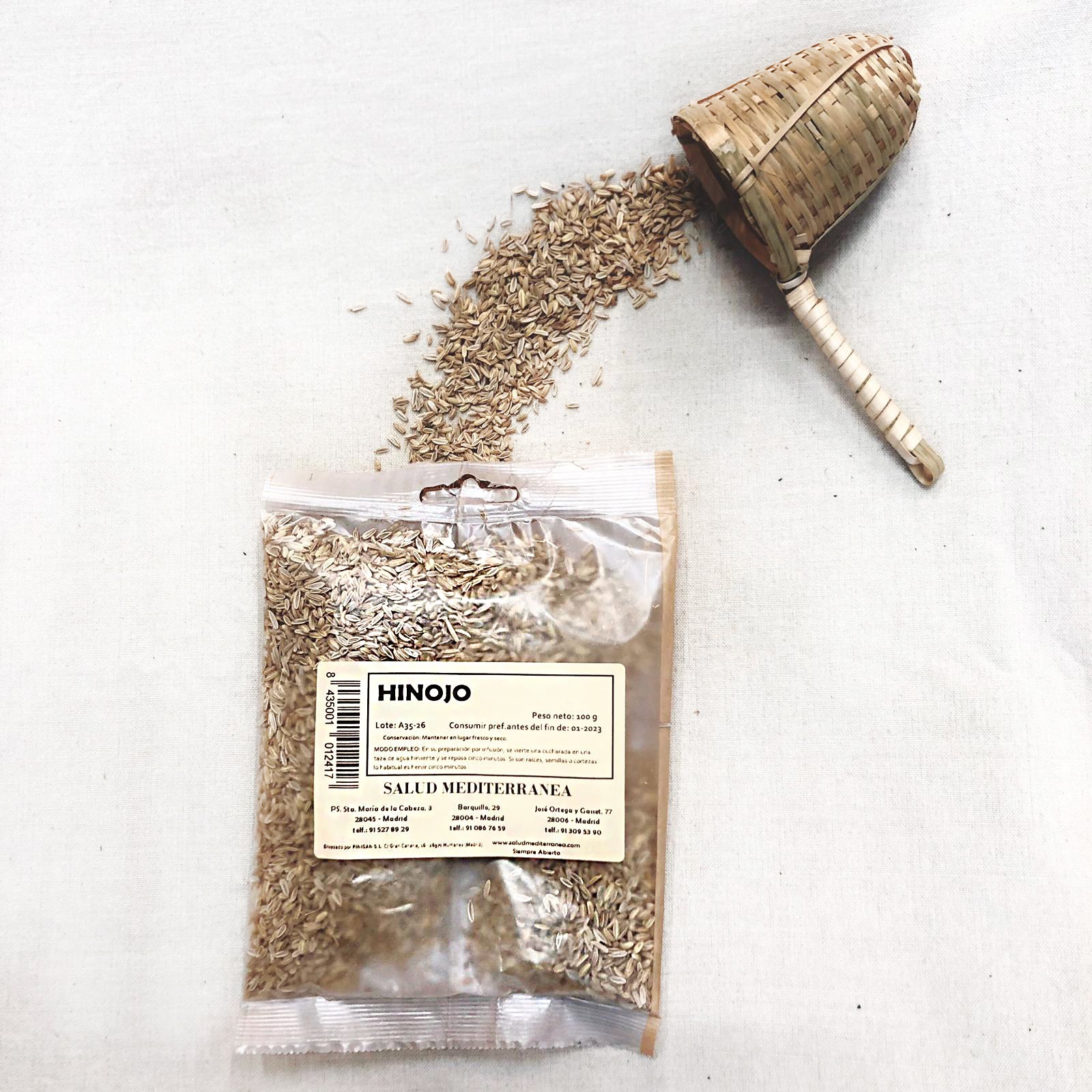 Hinojo. Planta en bolsa - 100 gr. Botánica Verde