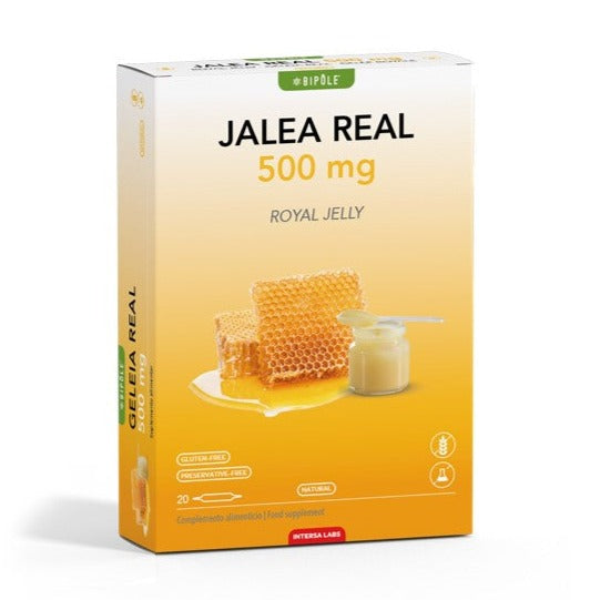 Bipole Jalea Real 500 mg - 20 Ampollas. Dietéticos Intersa. Herbolario Salud Mediterránea