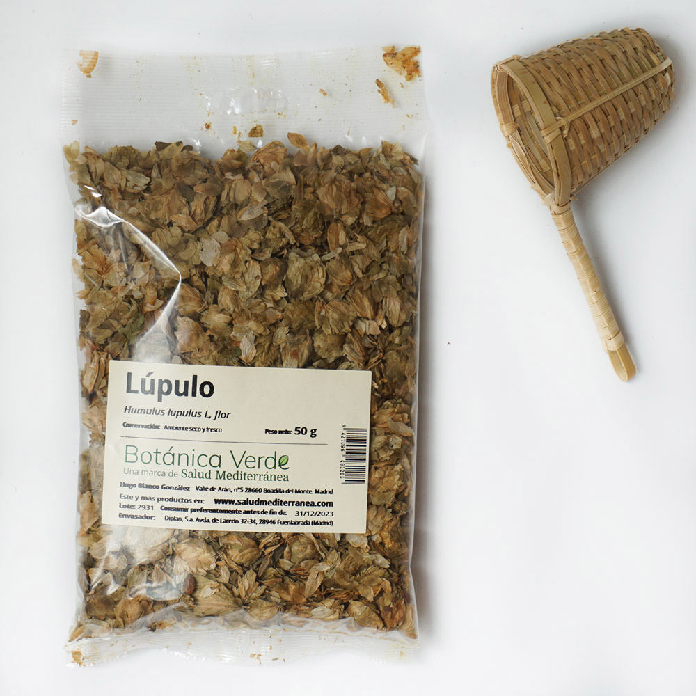 Lúpulo en flor. Planta en bolsa - 50 gr. Botánica Verde