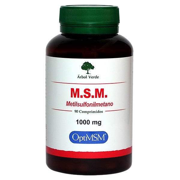 MSM 1000 mg - 90 Comprimidos. Árbol Verde. Herbolario Salud Mediterránea