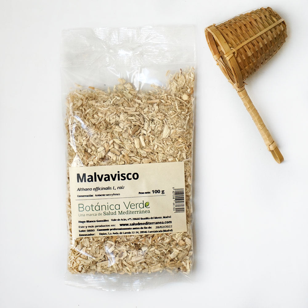 Malvavisco en raíz. Planta en bolsa - 100 gr. Botánica Verde