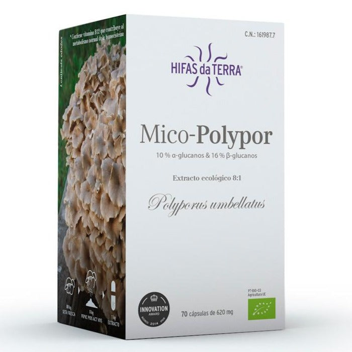 Mico Polypor - 70 Cápsulas. Hifas da Terra