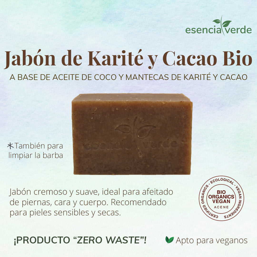 Monográfico Jabón Hidratante BIO - 240 g. Esencia Verde. Herbolario Salud Mediterránea
