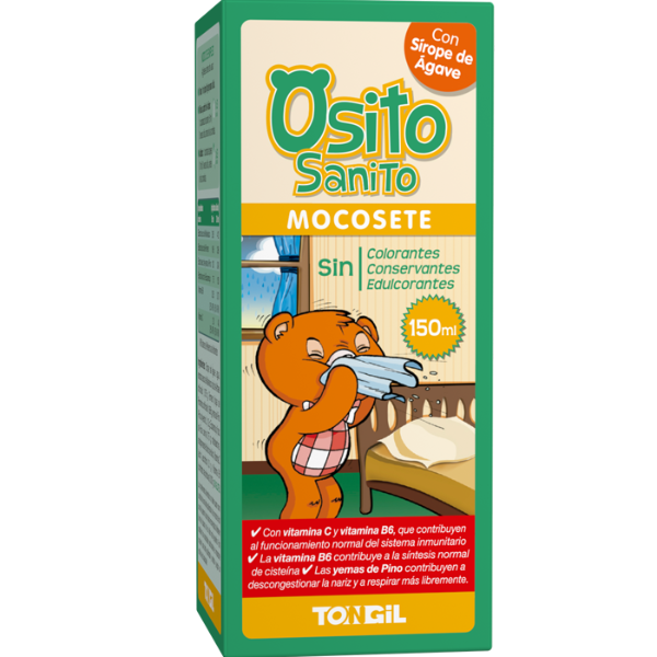 Osito Sanito Mocosete - 150 ml. Tongil. Herbolario Salud Mediterránea