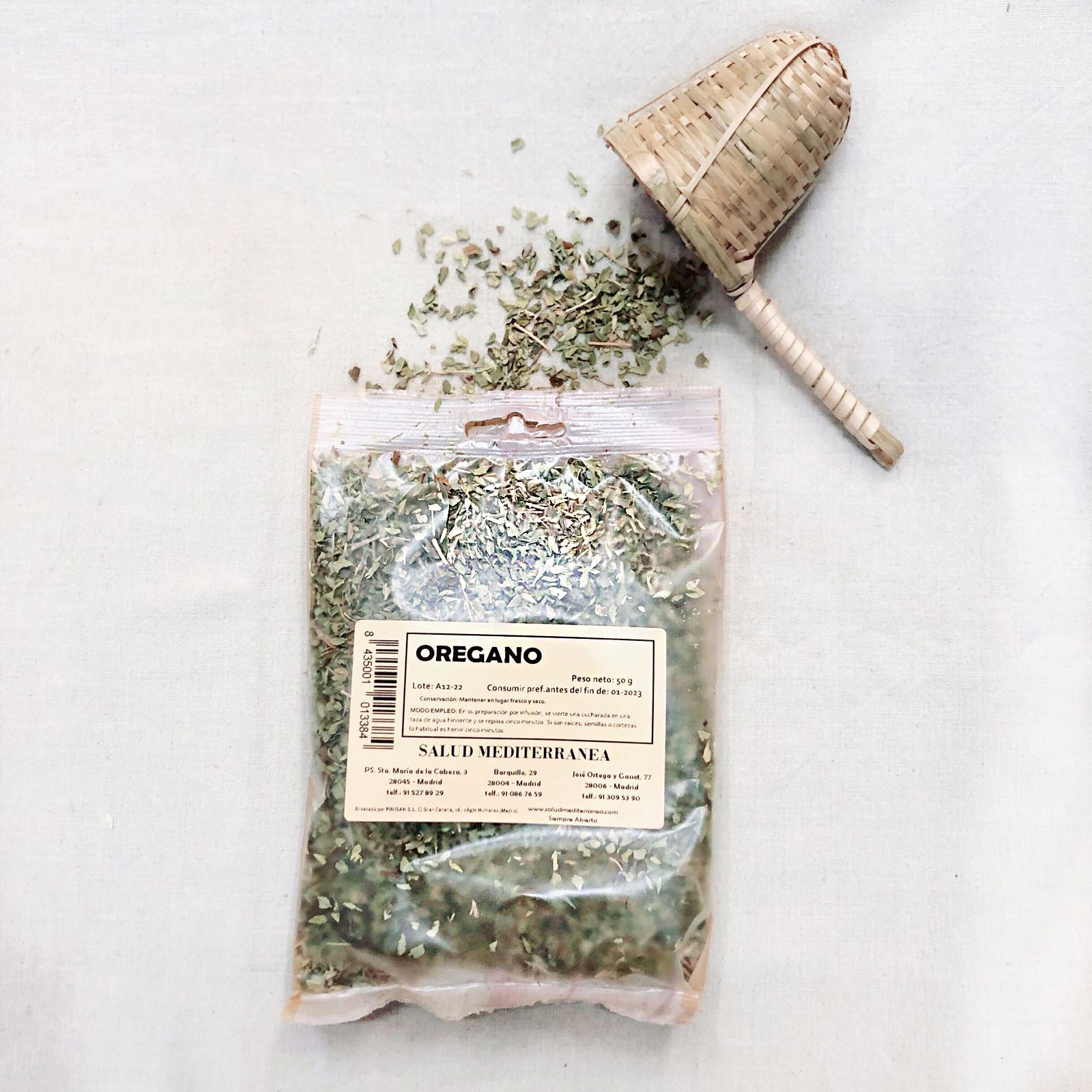 Orégano. Planta en bolsa - 50 gr. Botánica Verde
