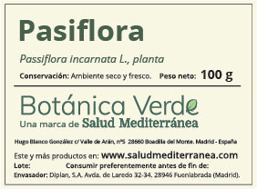 Pasiflora. Planta en bolsa - 100 gr. Botánica Verde
