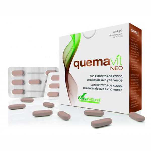 Quemavit Neo - 28 Comprimidos. Soria Natural. Herbolario Salud Mediterránea
