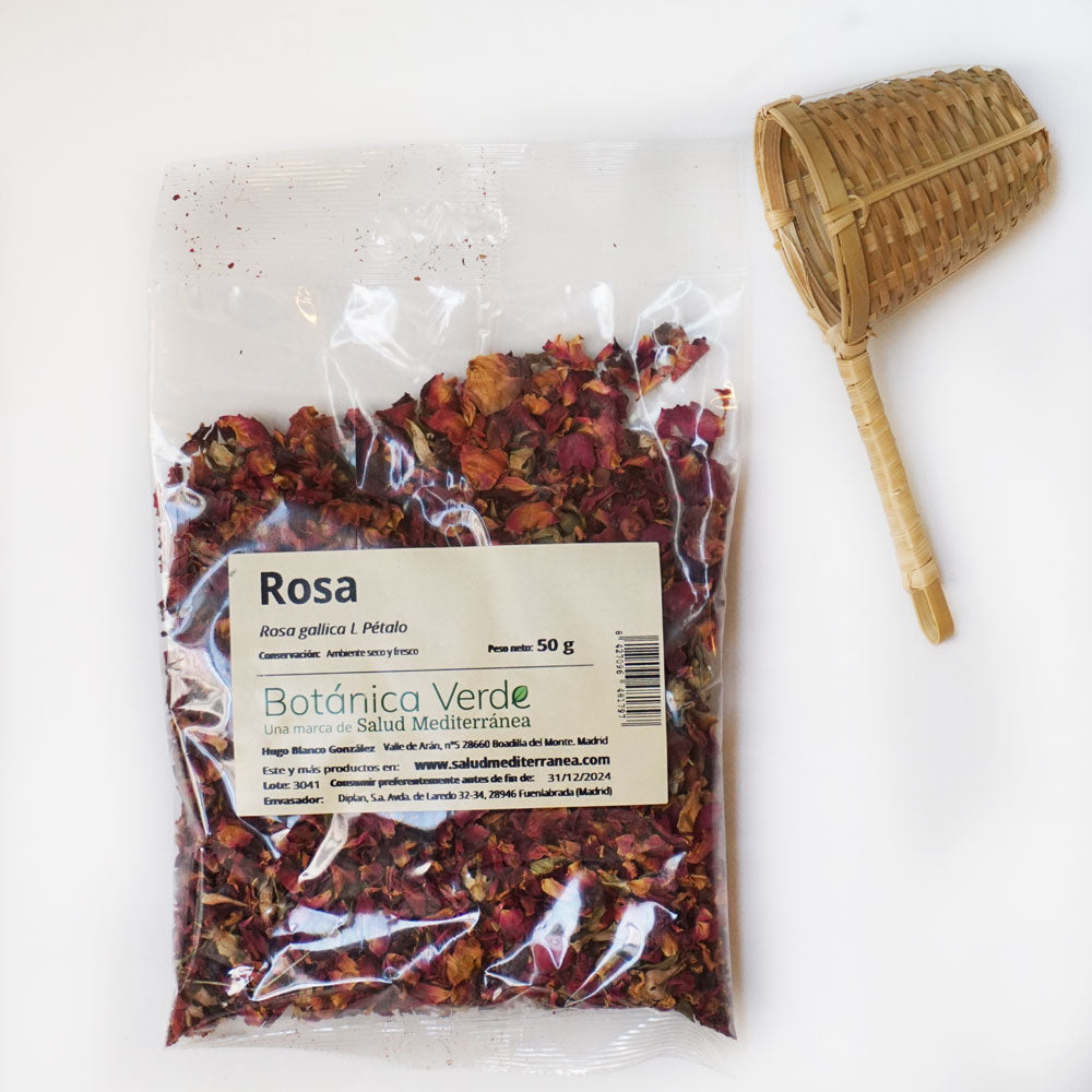 Rosas en pétalos. Planta en bolsa - 50 gr. Botánica Verde