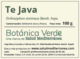 Té Java. Planta en bolsa - 100 gr. Botánica Verde