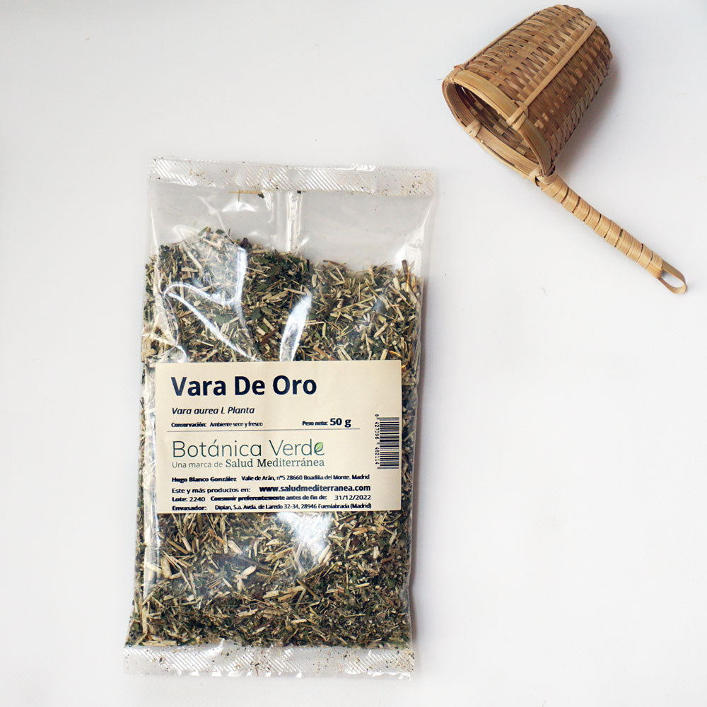 Vara Oro. Planta en bolsa - 50 gr. Botánica Verde
