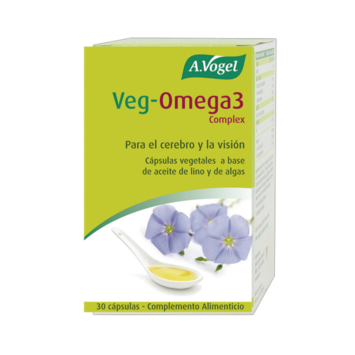 Veg-Omega 3 Complex - 30 Cápsulas. A.Vogel. Herbolario Salud Mediterrnaea