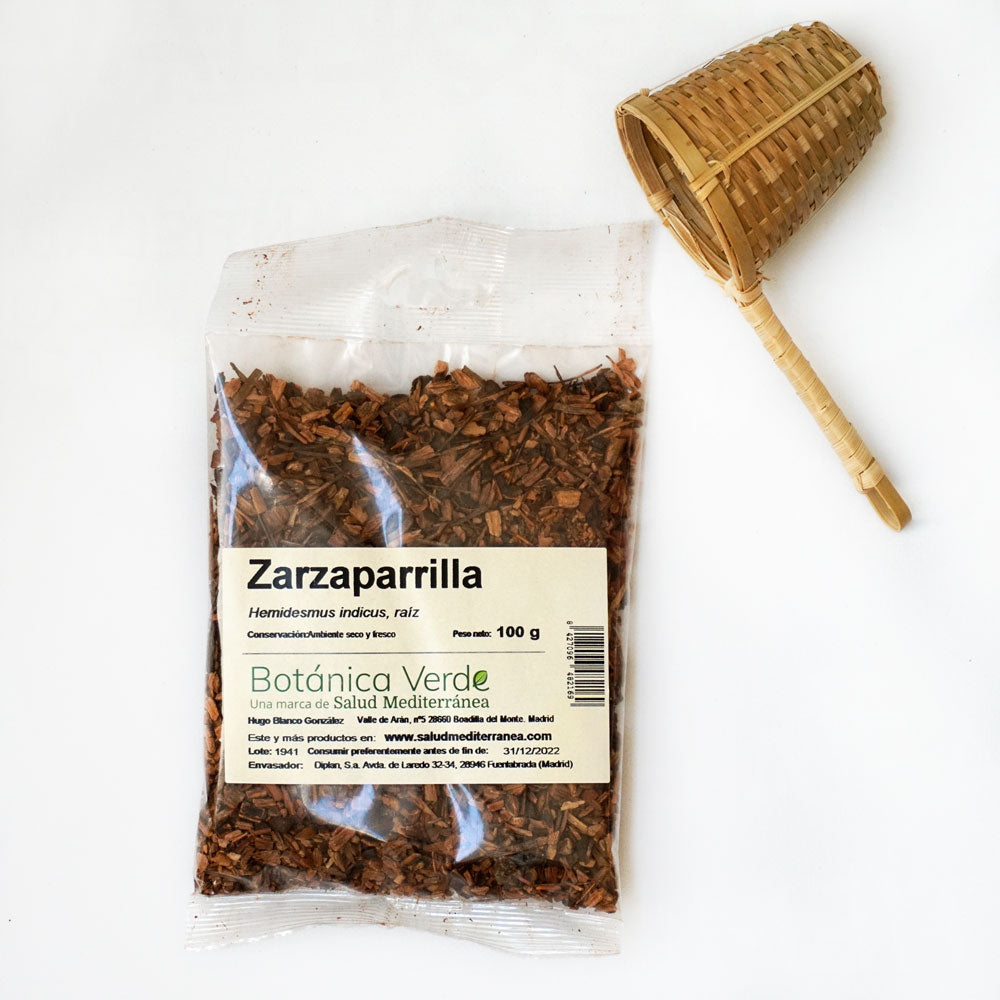 Zarzaparrilla en raíz. Planta en bolsa - 100 gr. Botánica Verde
