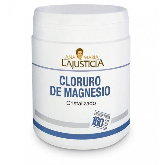 Cloruro de Magnesio Cristalizado Ana María Lajusticia, en herbolario Salud Mediterránea.Envase para 160 días de uso