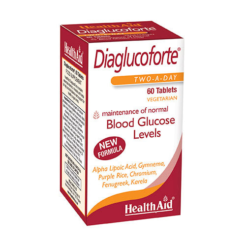Diaglucoforte - 60 Comprimidos. Health Aid. Herbolario Salud Mediterránea